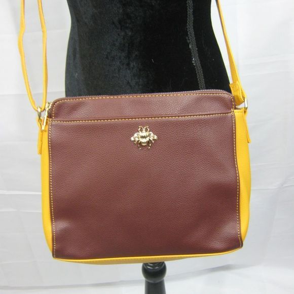 NWOT Honey Bee Crossbody Bag - Picture 1 of 5